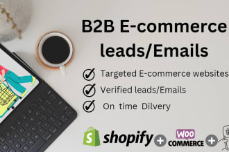 provide b2b qualified e commerce leads for your marketing agency