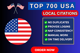 do top 700 USA local citations and directories