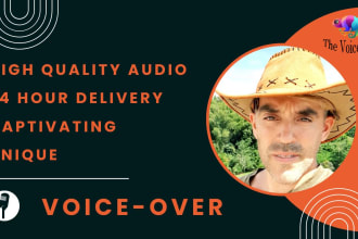 be your professional dynamic voice over artist