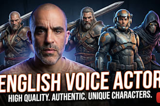 be your authentic and unique voice actor
