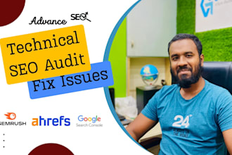 fix search console semrush ahrefs technical SEO issues and 404 errors