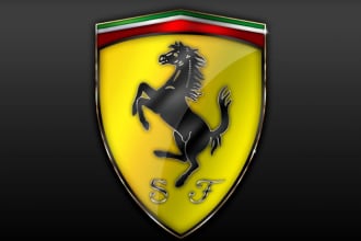 design unique racing car and automotive logo