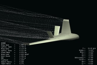 do preliminary aircraft design analysis for you