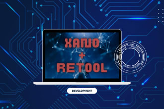 develop custom applications and apis with retool and xano