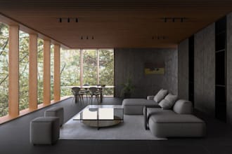render realistic interior design 3d model fast