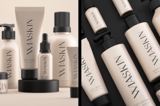 design cosmetics labels and supplement packaging