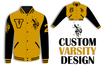 design letterman jacket or varsity jacket for your brand