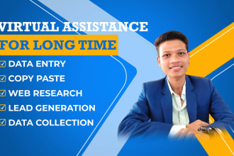 do web research data collection email list virtual assistance for data entry