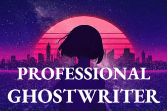 write a bestselling romance, horror, fantasy, mystery ebook or story