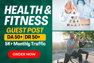 publish article on high authority health guest post blog