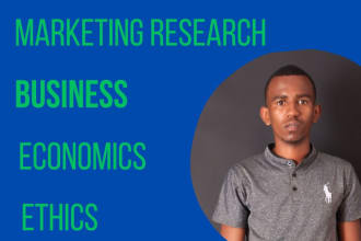 write business, economics, marketing and ethics essays