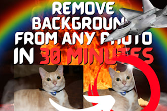remove the background from your photos with fast turnaround