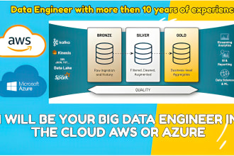 be your big data engineer in the cloud AWS or azure