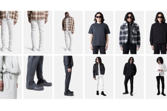 shoot premium ecommerce photos with model for your brand