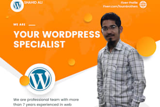 your wordpress specialist with PHP customization