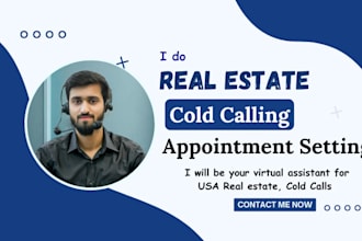do USA real estate wholesale cold calling, appointment setting