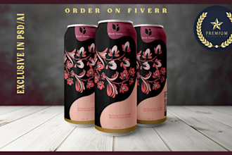 design unique  beer , wine, beverage, whisky, rum logo