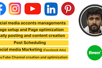 create social media accounts for your business and will do digital marketing