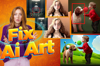 fix your ai art, and enhance the image in just 3 hours