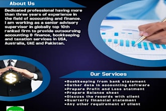 convert bank statement into financial statement