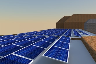 do 3d solar system design, shadow analysis and consultancy