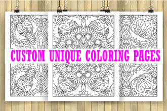 create themed mandala pages for KDP and etsy