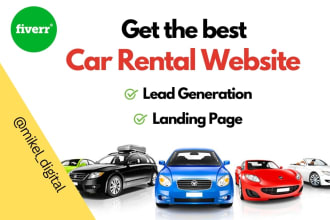 build car rental website, car rental, rental website, car rental wordpress, app