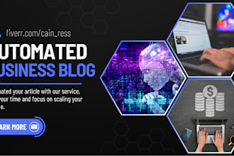 create an automated business niche wordpress news website