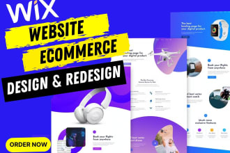 be your wix developer build wix website and wix ecommerce