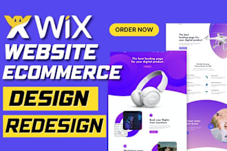 be your wix developer build wix website and wix ecommerce