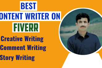 do creative writing, comment writing and blog writing
