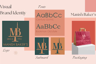 comprehensive brand style guide and logo design