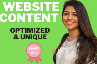 write SEO optimized educational content for your website
