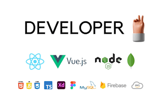 do the full stack web app development with  vue js node js