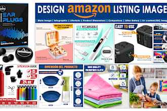 design amazon product listing images
