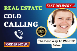 do real estate wholesale cold calling, appointment setting and real estate VA