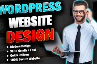 be your wordpress elementor expert and design fully responsive website