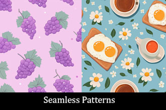 design seamless pattern designs for fabric print
