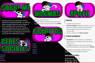draw banners for your twitch channel
