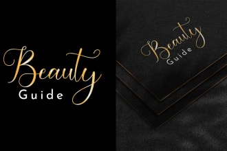 do modern, beauty, real state logo design