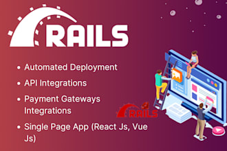 develop full stack web applications in ruby on rails
