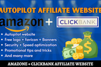 create amazon affiliate marketing autopilot website with autoblog