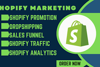 promote shopify store and increase sales