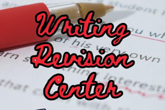 proofread, revise, and edit essays and drafts