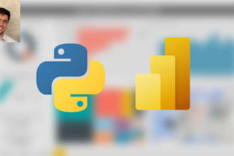 help in data analysis using python and data visualization in power bi