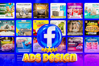 design eye catching ad creative and facebook ads design