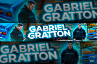make you an outstanding youtube banner or channel art