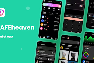 design a modern flutter frontend for mobile and web apps