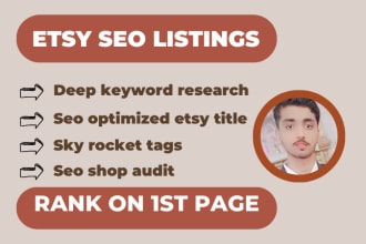 rank your etsy SEO listings with title and tags to boost etsy sales