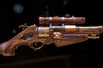 make 3d game assets, weapons, props for your game
